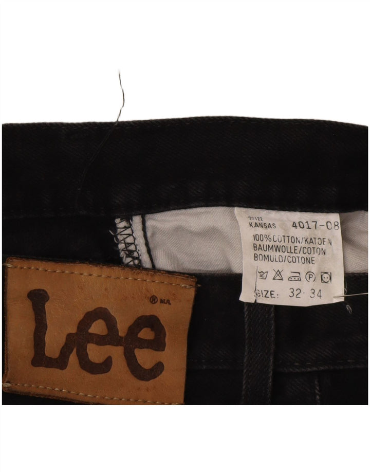 Jeans affusolati da uomo Lee W32 L34 cotone nero