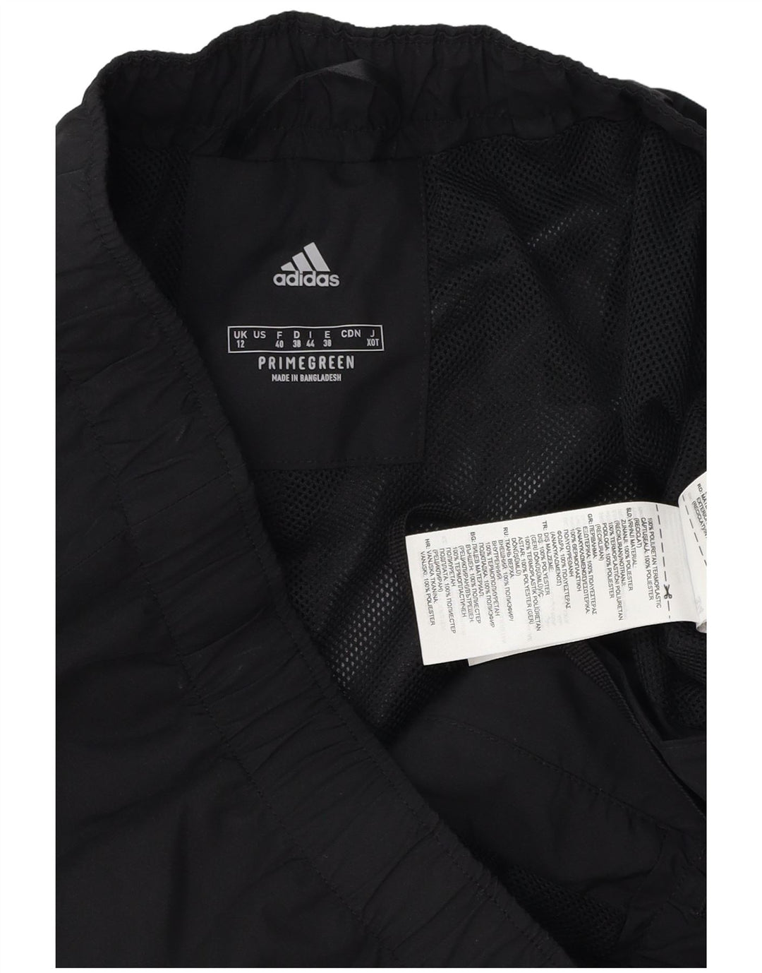 Pantaloni impermeabili Adidas Terrex da donna UK 12 medio poliestere nero