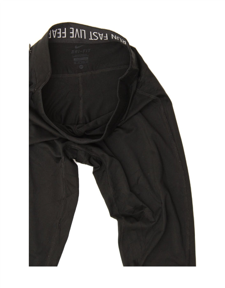 NIKE Womens Dri Fit Leggings UK 6 XS  Black Polyester Vintage Nike and Second-Hand Nike from Messina Hembry 