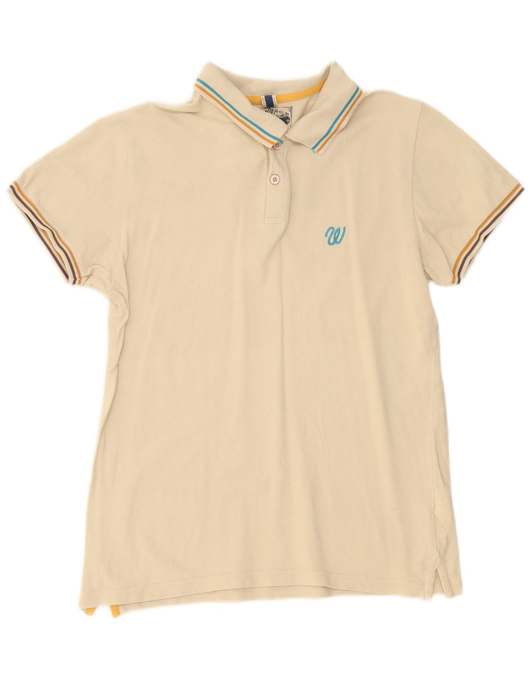 Polo da uomo Wrangler XL in cotone beige