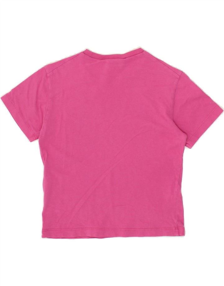 DSQUARED2 Girls Graphic T-Shirt Top 7-8 Years Pink Cupro Vintage Dsquared2 and Second-Hand Dsquared2 from Messina Hembry 