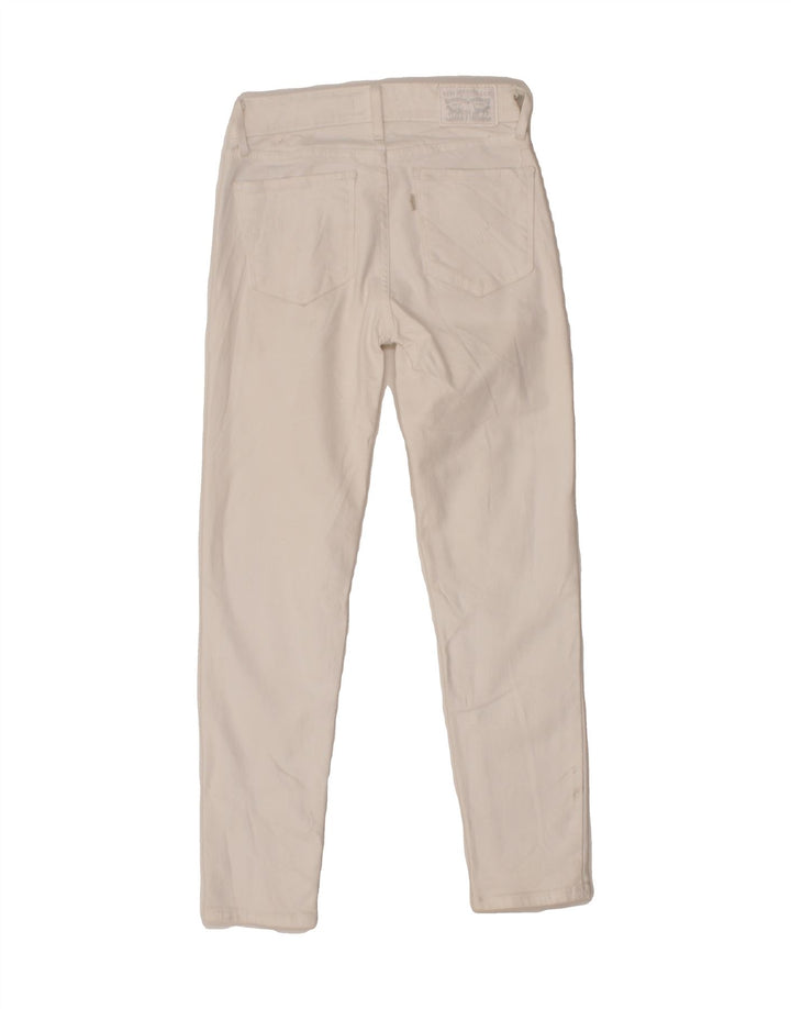 LEVI'S Womens 712 Slim Jeans W25 L26  White Cotton Vintage Levi's and Second-Hand Levi's from Messina Hembry 