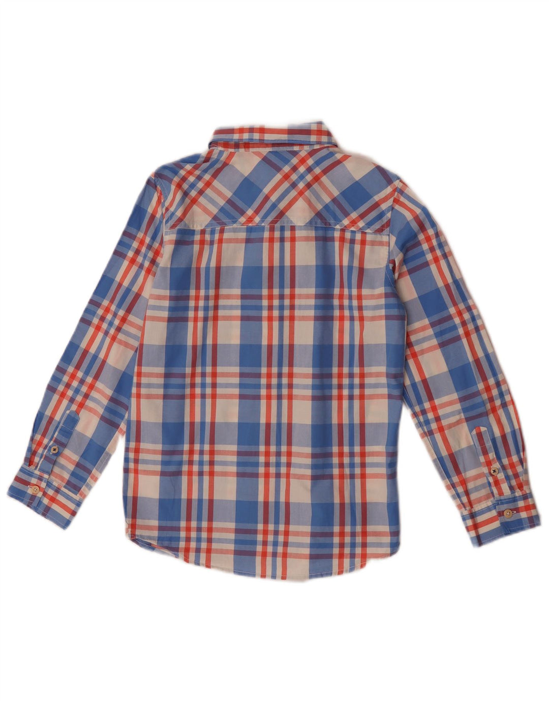 Camicia Joules per ragazzi 9-10 anni in cotone scozzese blu
