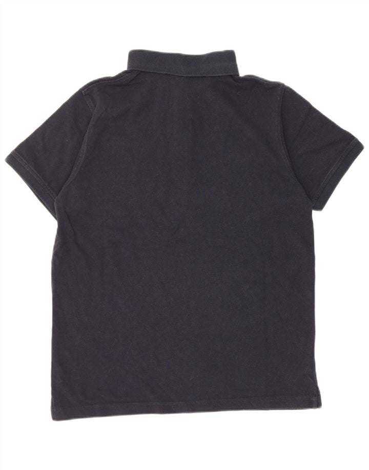 Polo da uomo Lyle & Scott in cotone blu navy medio