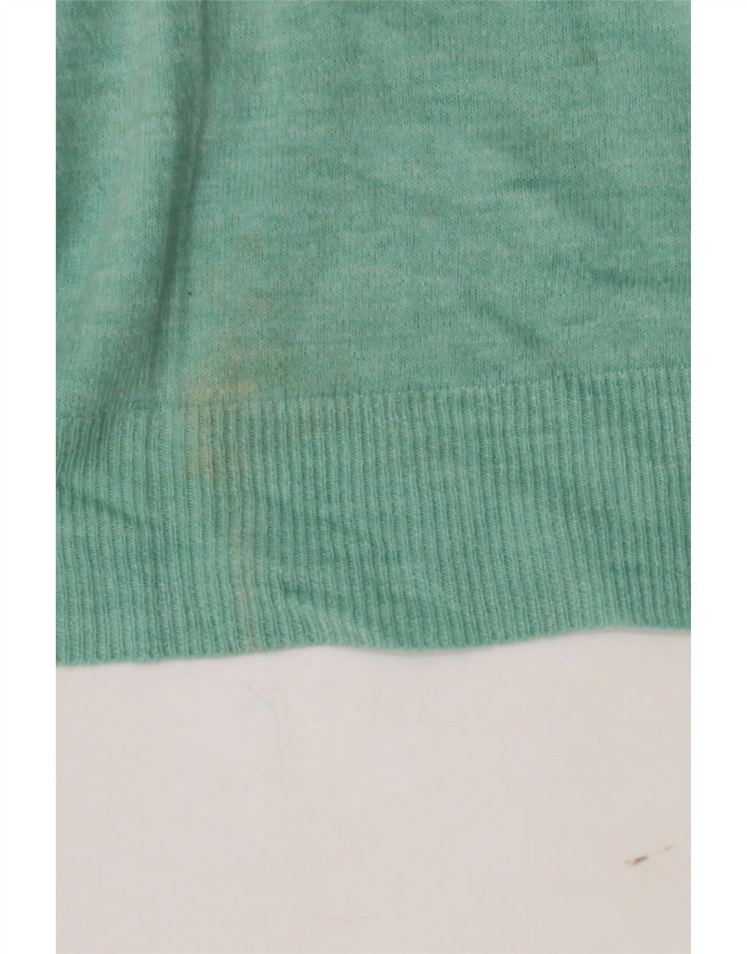 MARKS & SPENCER Maglione da uomo con scollo a V Acrilico verde medio