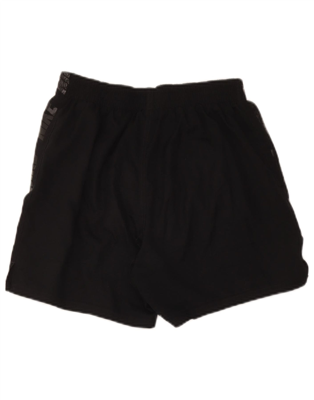 Pantaloncini sportivi grafici Nike da donna UK 12 medio nero poliestere