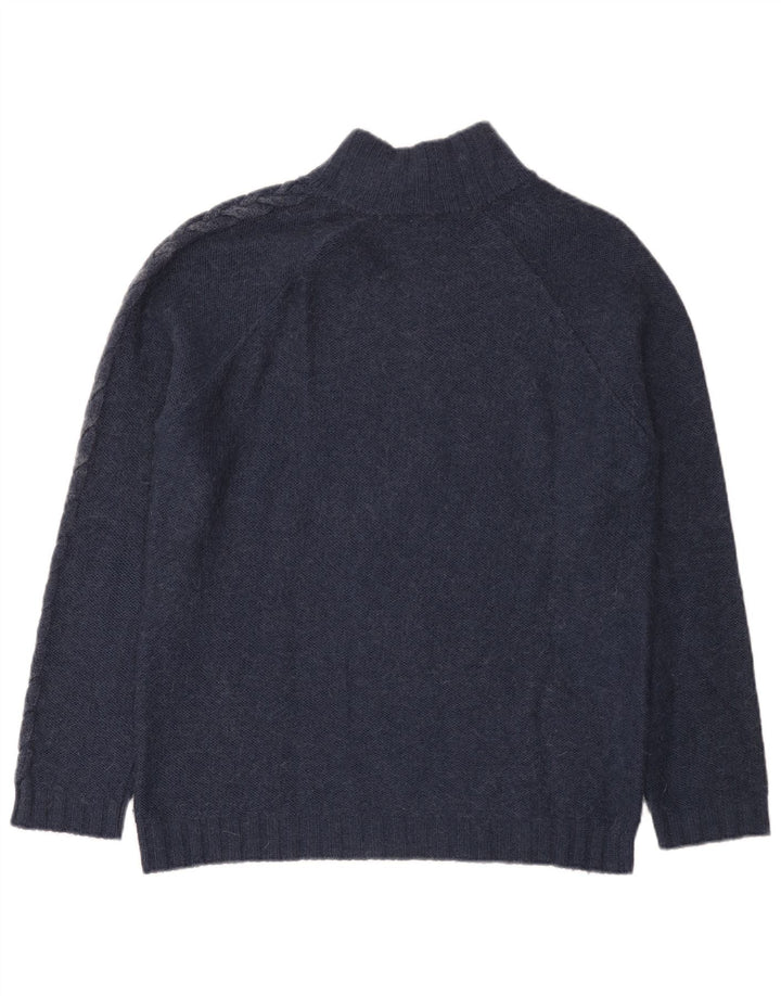 Armani Jeans Maglione da uomo con collo a bottoni 2XL Blu navy