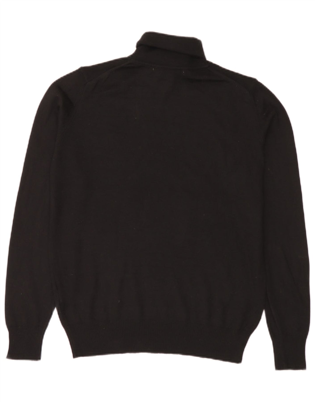 Maglione maglione collo alto da uomo Zara in acrilico nero medio
