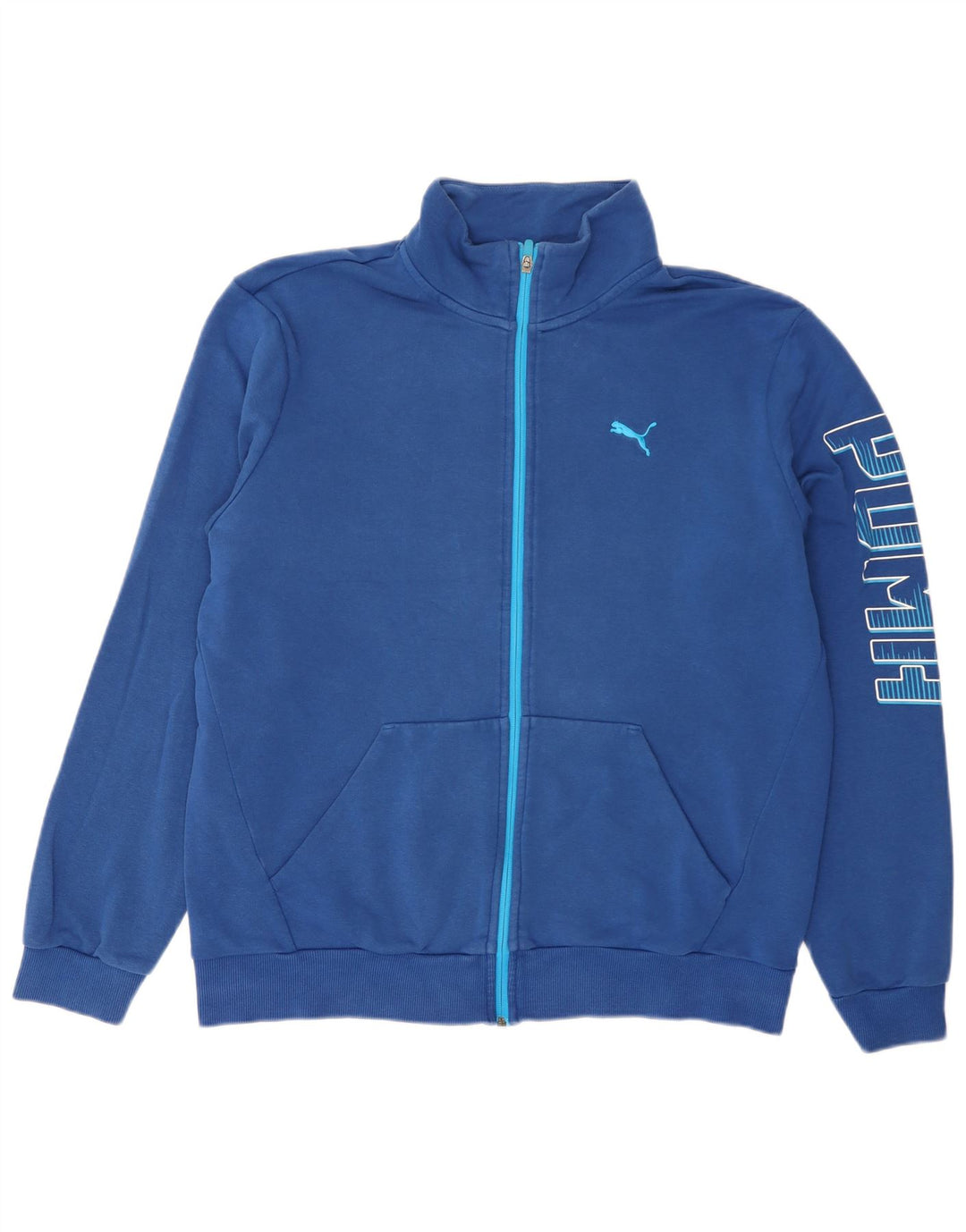 Giacca da ginnastica grafica da uomo Puma Large Blu