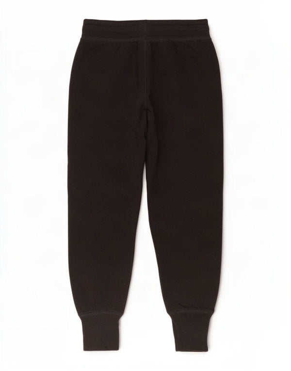 Gap Pantaloni da tuta con grafica da donna Joggers UK 10 Small Cotone nero