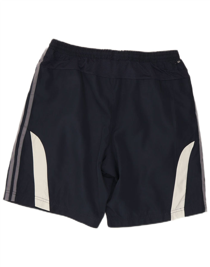 Pantaloncini sportivi Adidas Clima 365 da uomo medi in poliestere blu navy