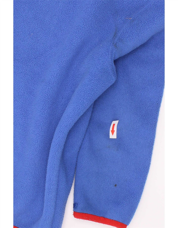 Giacca in pile foderata per ragazzi Jack Wolfskin 5-6 anni in poliestere blu