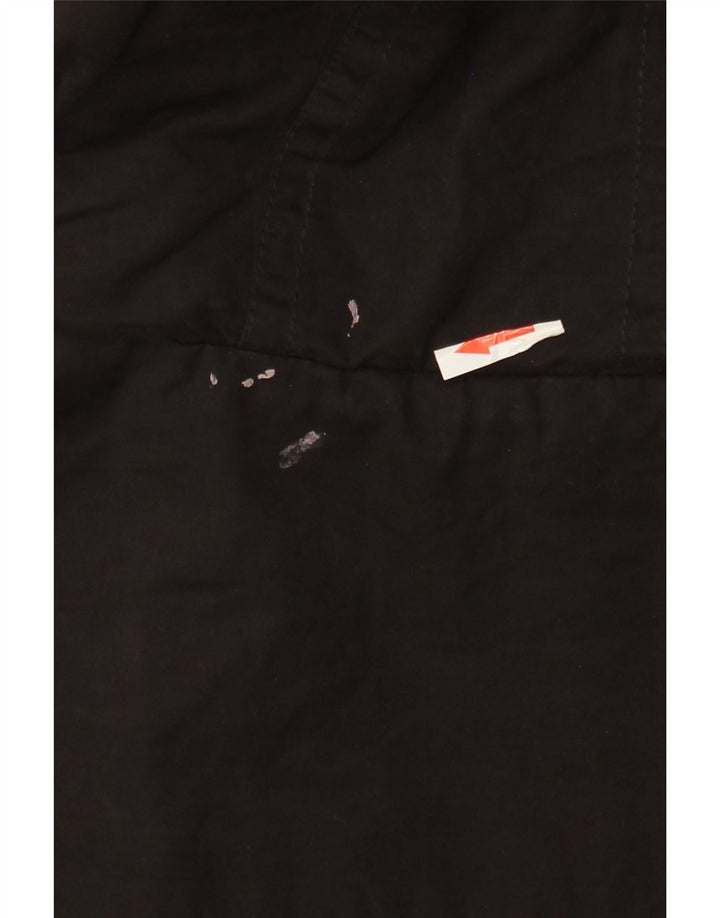 Giubbotto bomber con cappuccio da uomo Superdry UK 38 medio nero