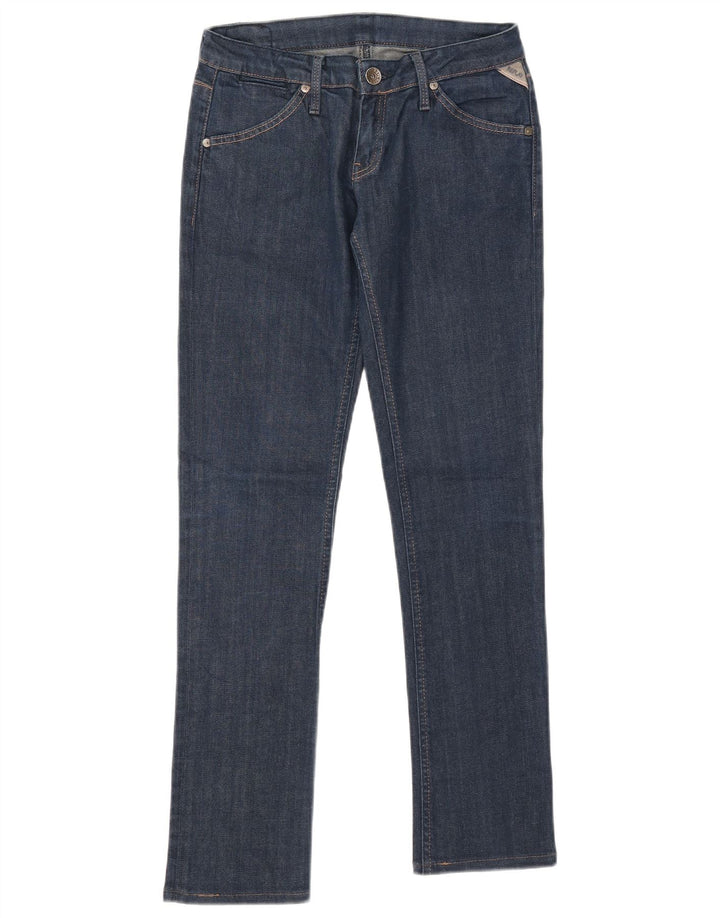 Jeans slim da donna Replay W29 L30 cotone blu navy
