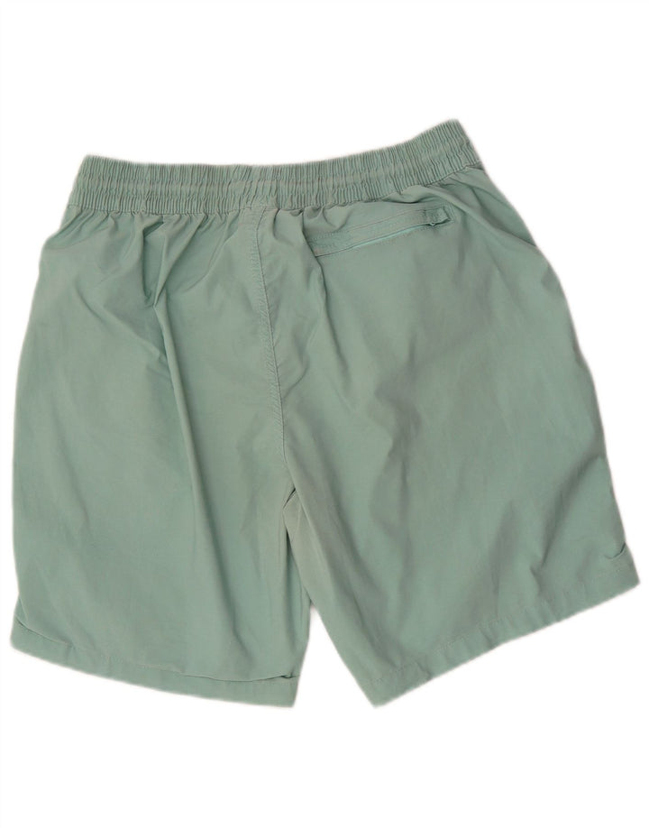 Pantaloncini da bagno da uomo Fat Face in cotone verde medio