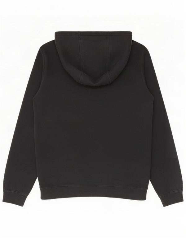 Maglione con cappuccio grafico Nike da uomo piccolo in cotone nero