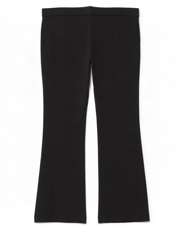 Pantaloni casual Bootcut da donna Marks & Spencer UK 18 XL W38 L27 Nero