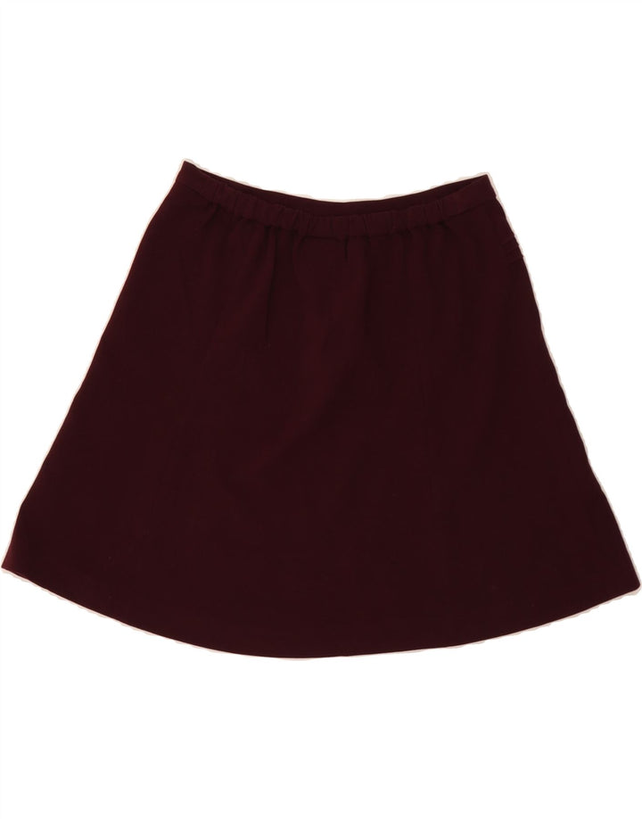 MOSSIMO Womens Mini Skirt Medium W28  Burgundy Polyester Vintage Mossimo and Second-Hand Mossimo from Messina Hembry 