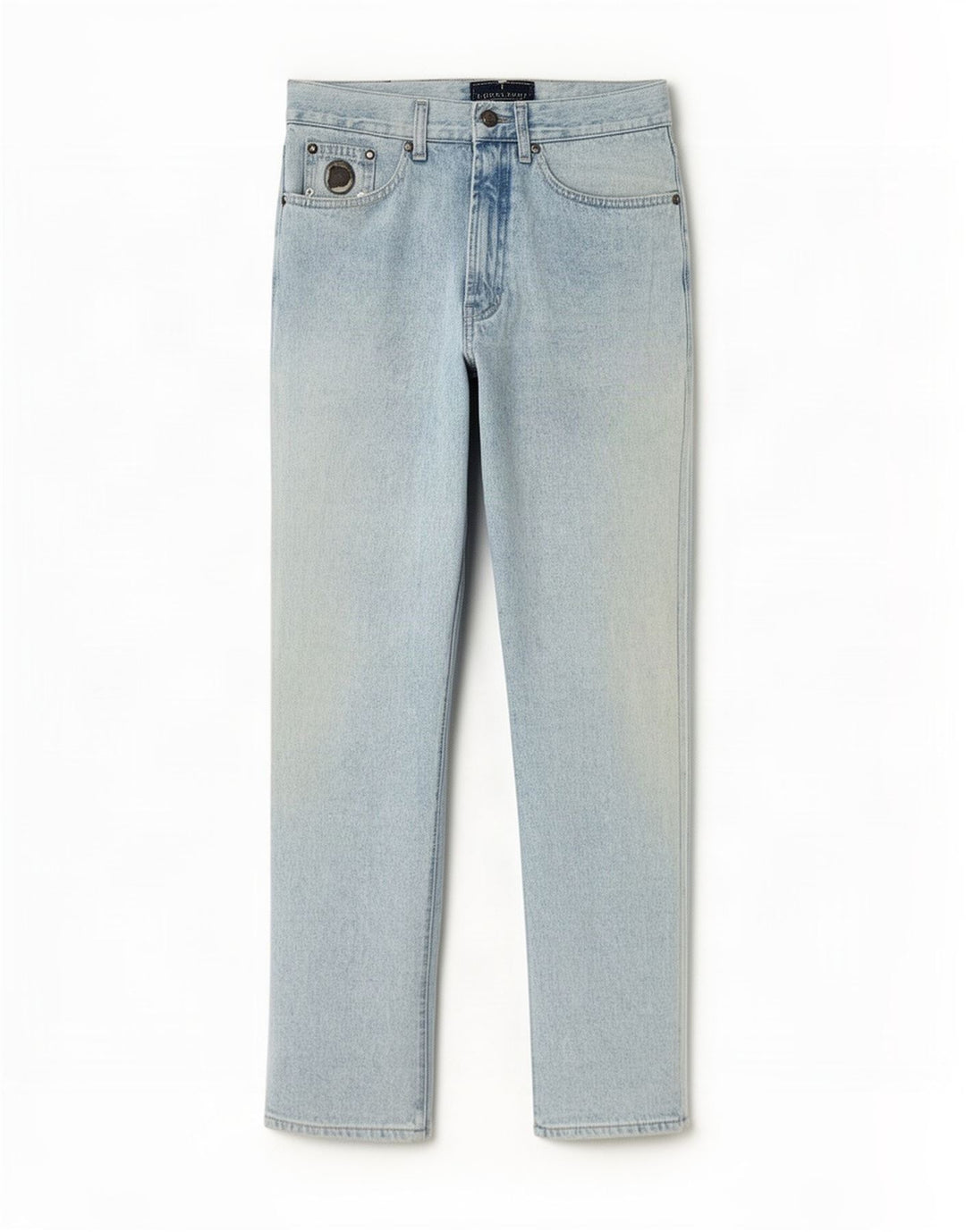 Jeans Slim Uomo Trussardi W32 L29 Blu Cotone