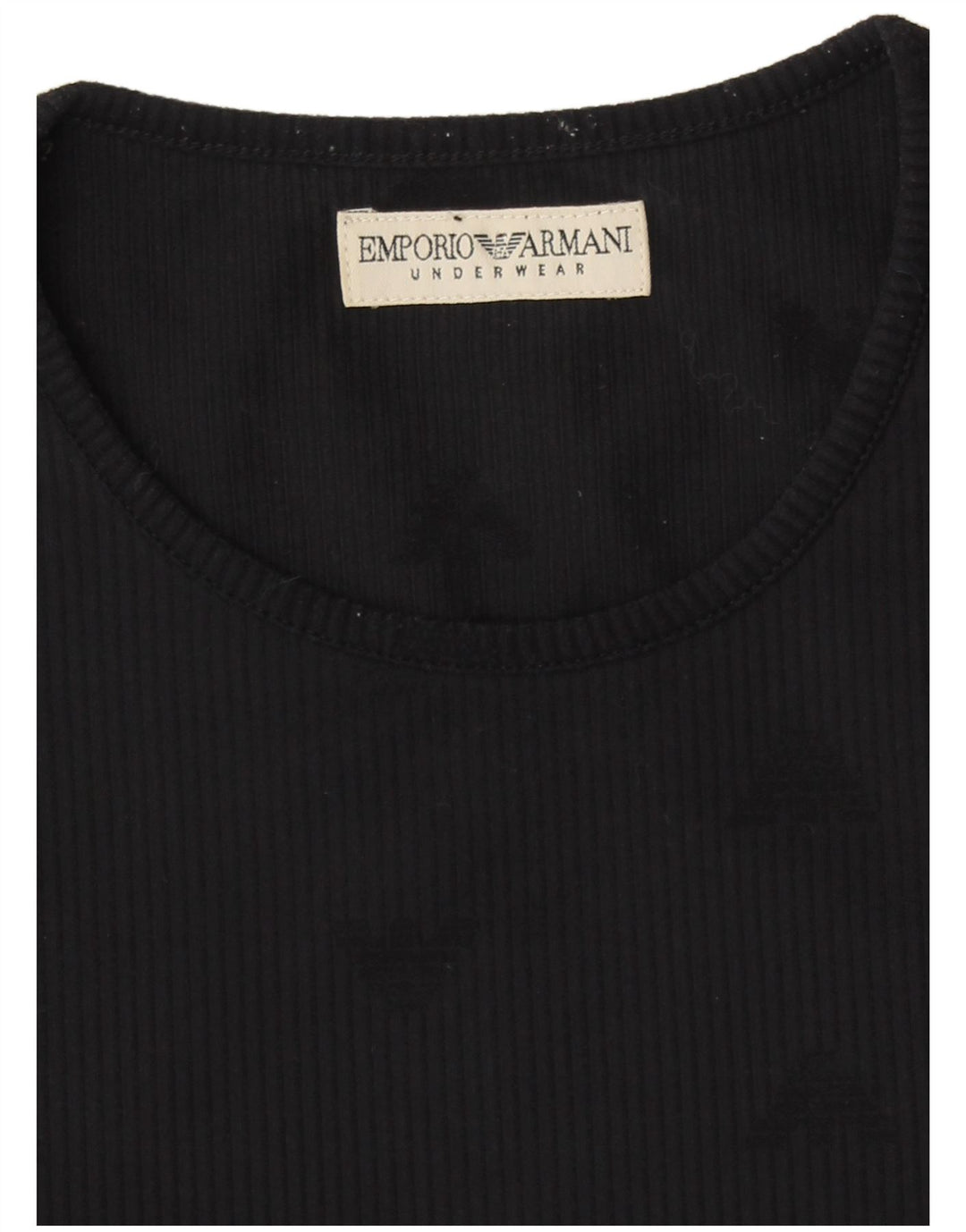 T-shirt da donna Emporio Armani UK 14 media nera