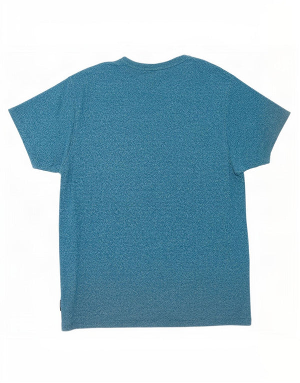 T-shirt grafica da uomo Trespass Top XL in cotone blu