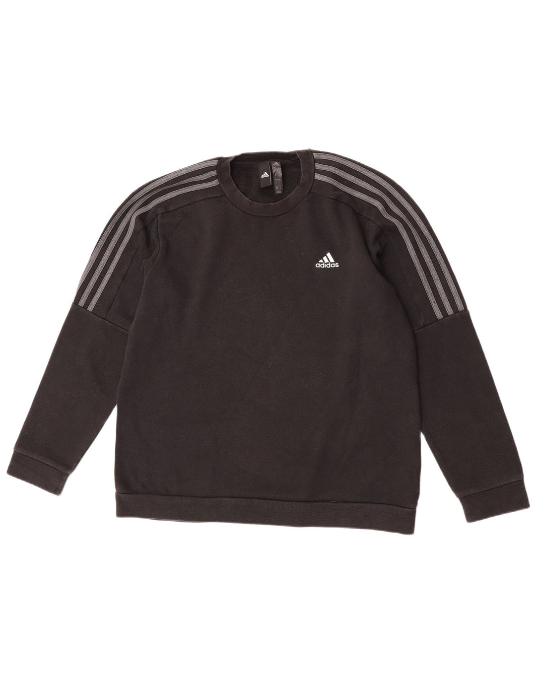 Felpa Adidas Uomo Maglione Medio Nero Cotone