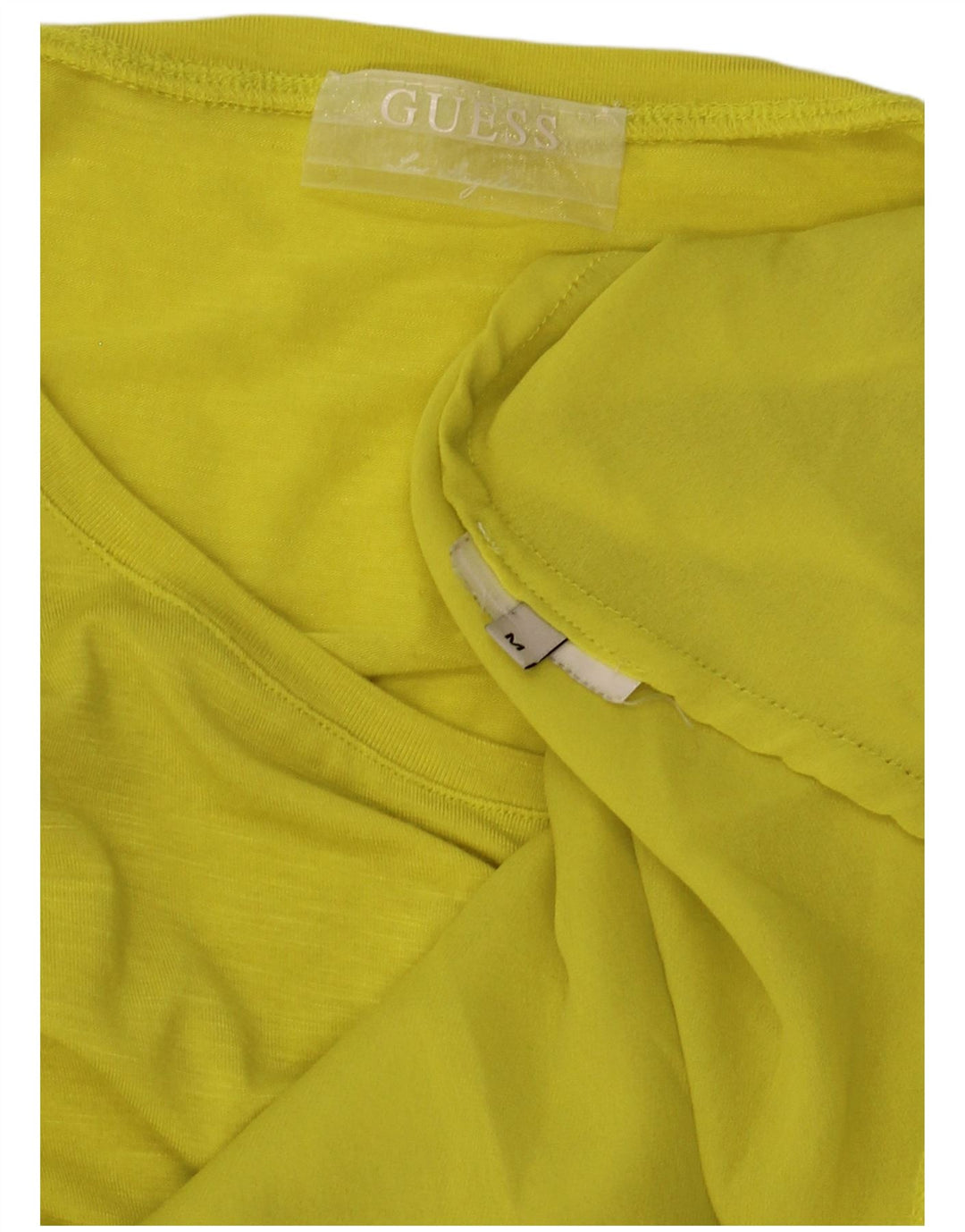 Abito tunica senza maniche da donna Guess UK 14 giallo medio