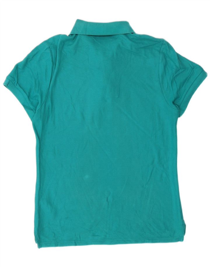 Polo Nike da uomo piccola in cotone turchese