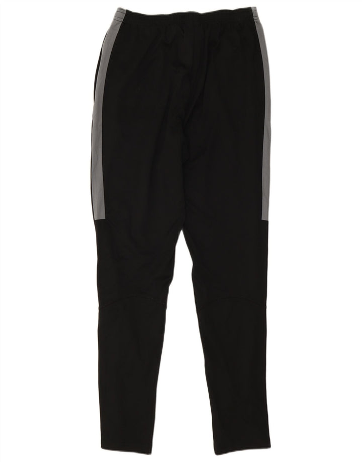 Pantaloni da tuta Nike Dri Fit da uomo, piccoli, in poliestere color block nero