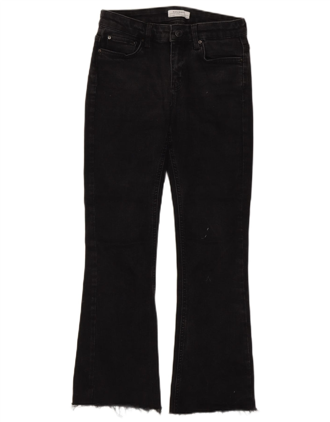 Jeans Bootcut da donna Zara EU 36 XS W26 L26 Nero