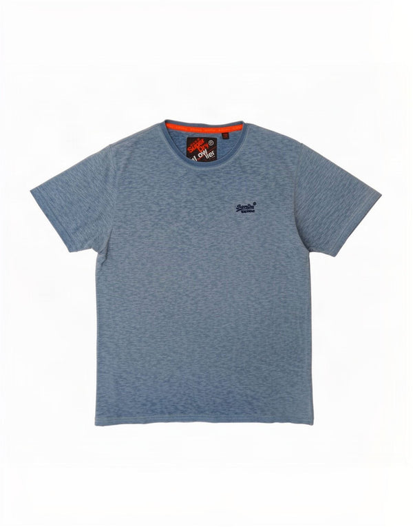 T-shirt da uomo Superdry Top 2XL cotone chiazzato blu