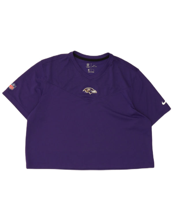 Maglietta grafica da donna Nike Baltimore Ravens UK 18 XL Viola