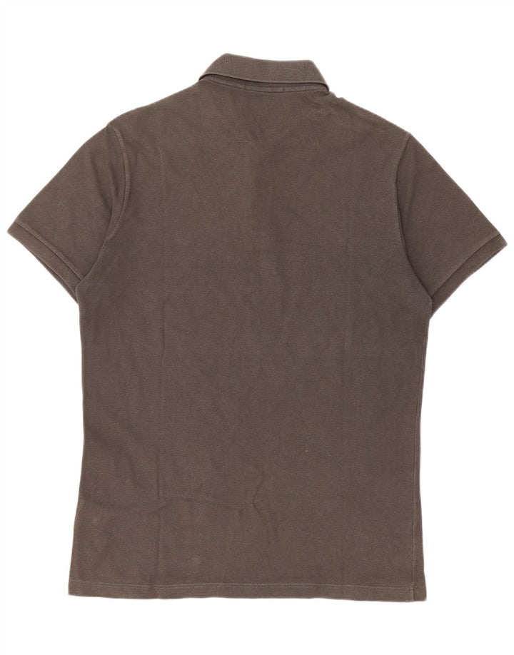 Polo da uomo slim fit Fred Perry grande in cotone grigio