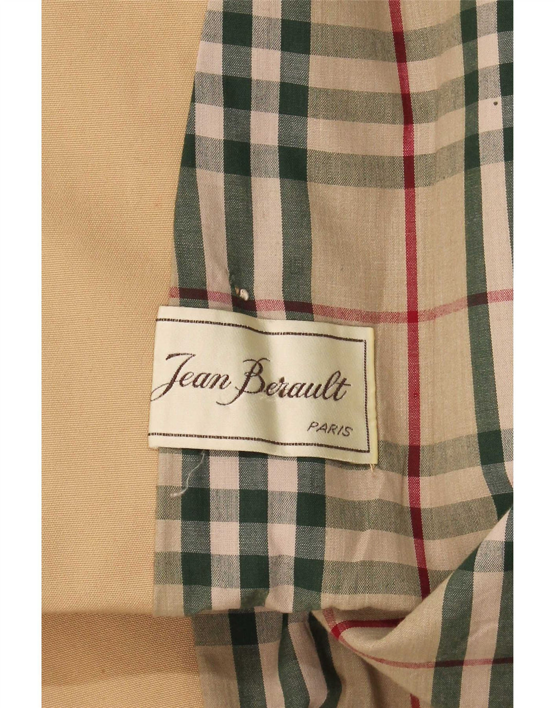 Trench doppiopetto vintage da uomo UK 38 Beige medio
