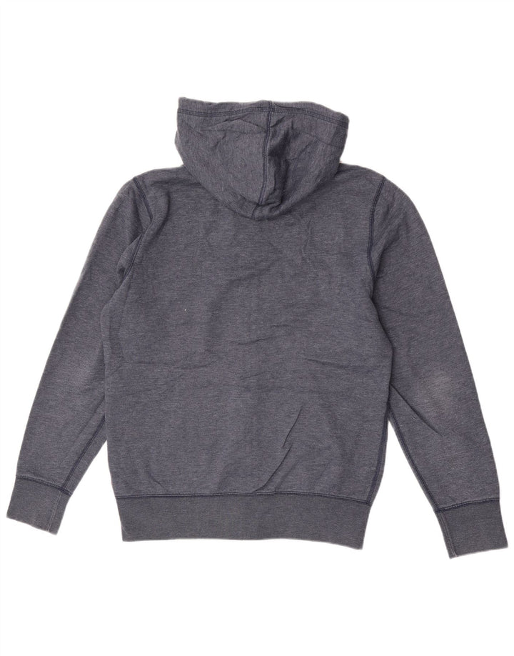 Maglione con cappuccio e zip da uomo Levi's piccolo in cotone screziato blu navy