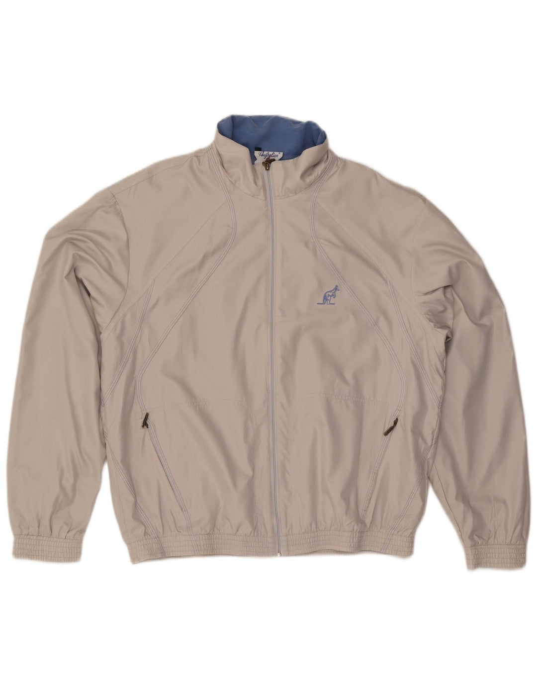 AUSTRALIAN L'ALPINA Giacca da tuta da uomo IT 52 Large Grigio Poliestere