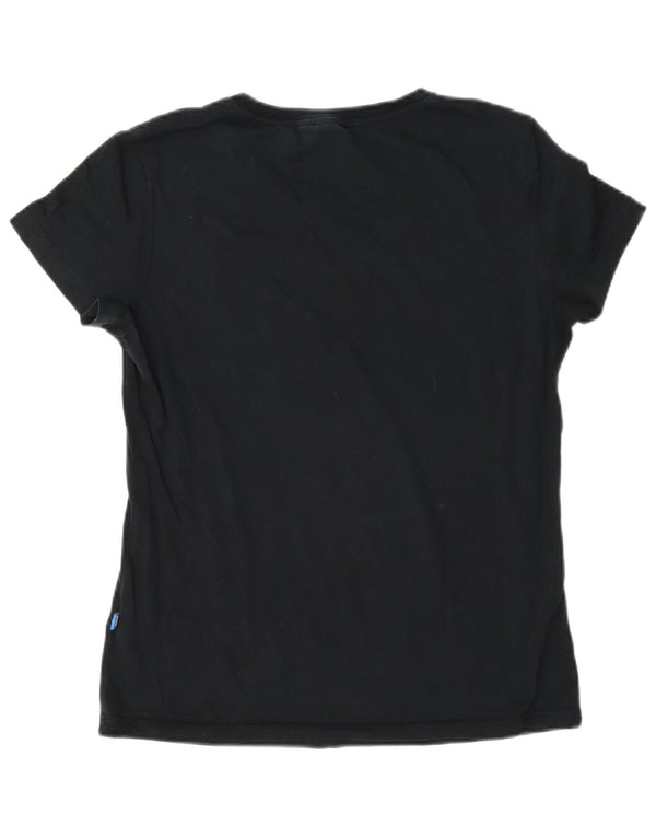 T-shirt grafica da donna Adidas Top UK 14 cotone blu navy medio