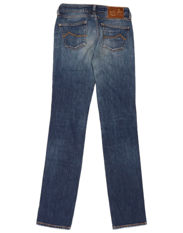 Jeans slim da donna Jacob Cohen W27 L34 cotone blu