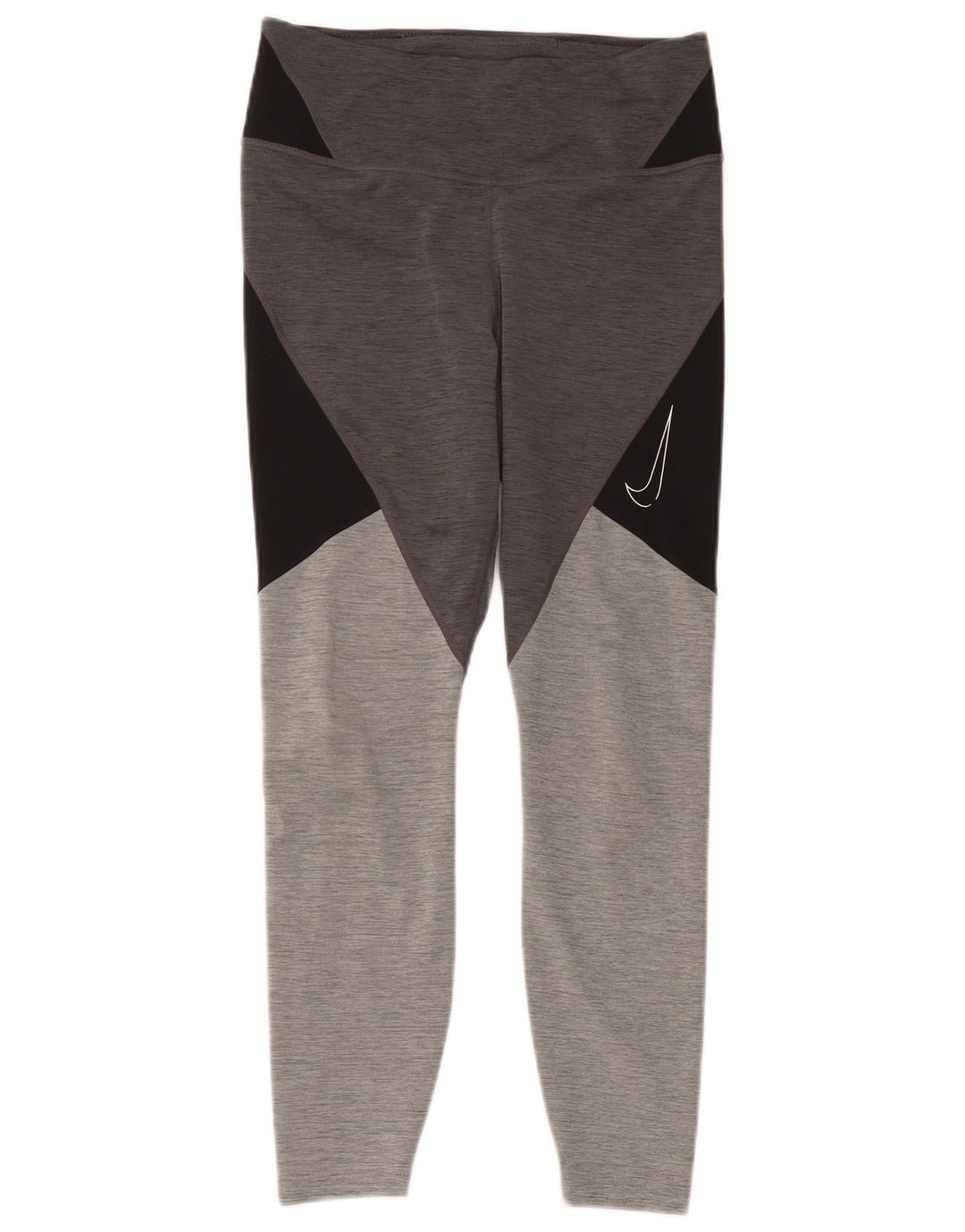 Leggings Nike da donna UK 12 Poliestere color block grigio medio