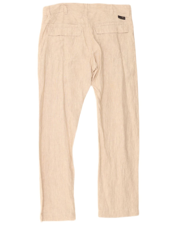 Pantaloni casual dritti da uomo Marlboro Classics EU 50 Large W36 L31 Beige
