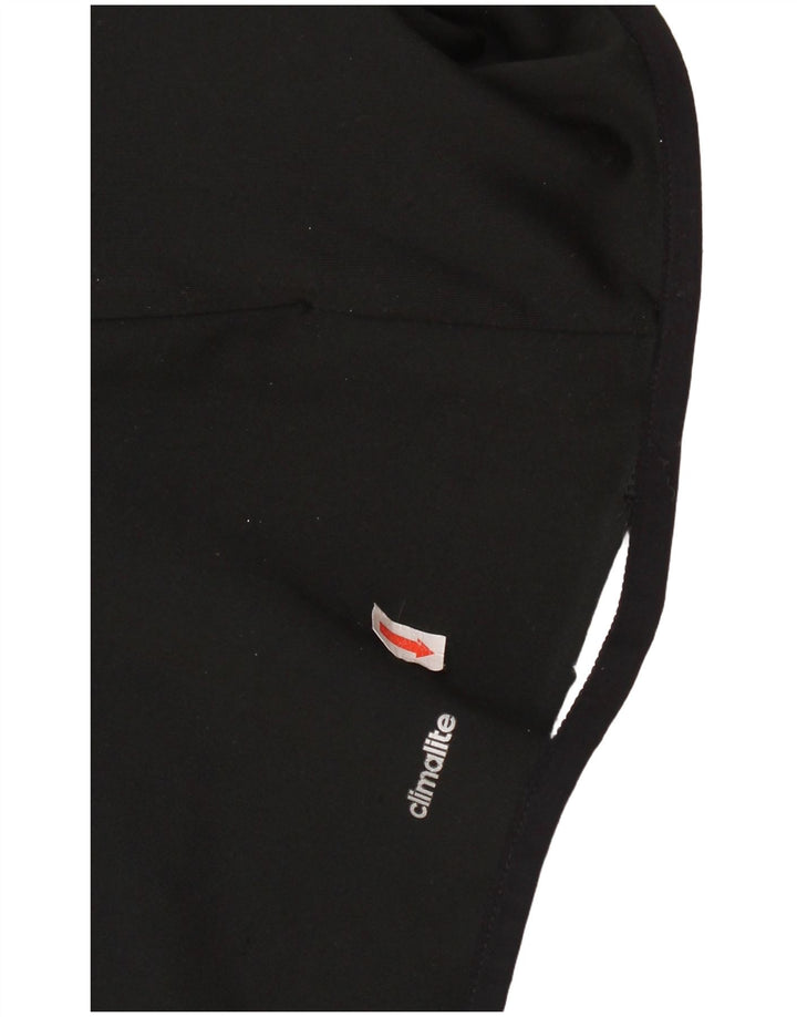 Giacca da tuta ADIDAS Climalite da donna UK 12/14 media nera