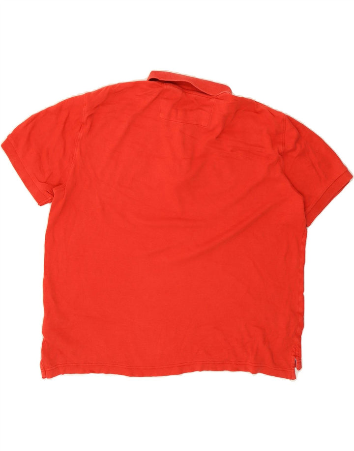 CHAPS Mens Polo Shirt Large Red Cotton Vintage Chaps and Second-Hand Chaps from Messina Hembry 