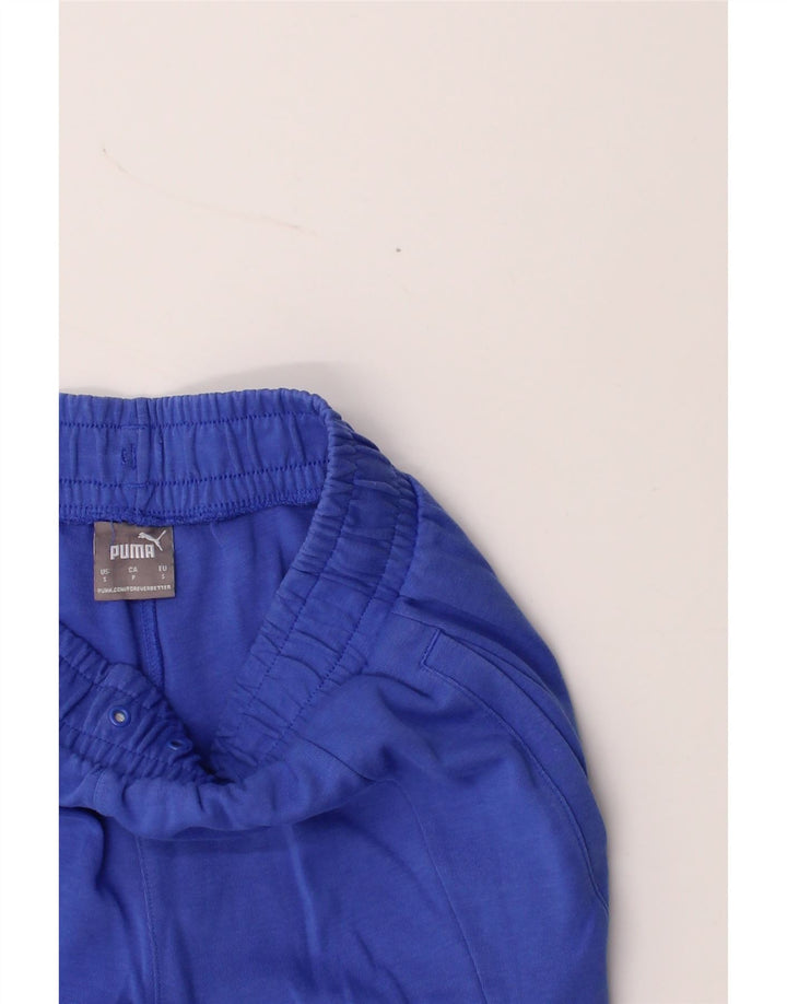 PUMA Mens Graphic Sport Shorts Small  Blue Vintage Puma and Second-Hand Puma from Messina Hembry 