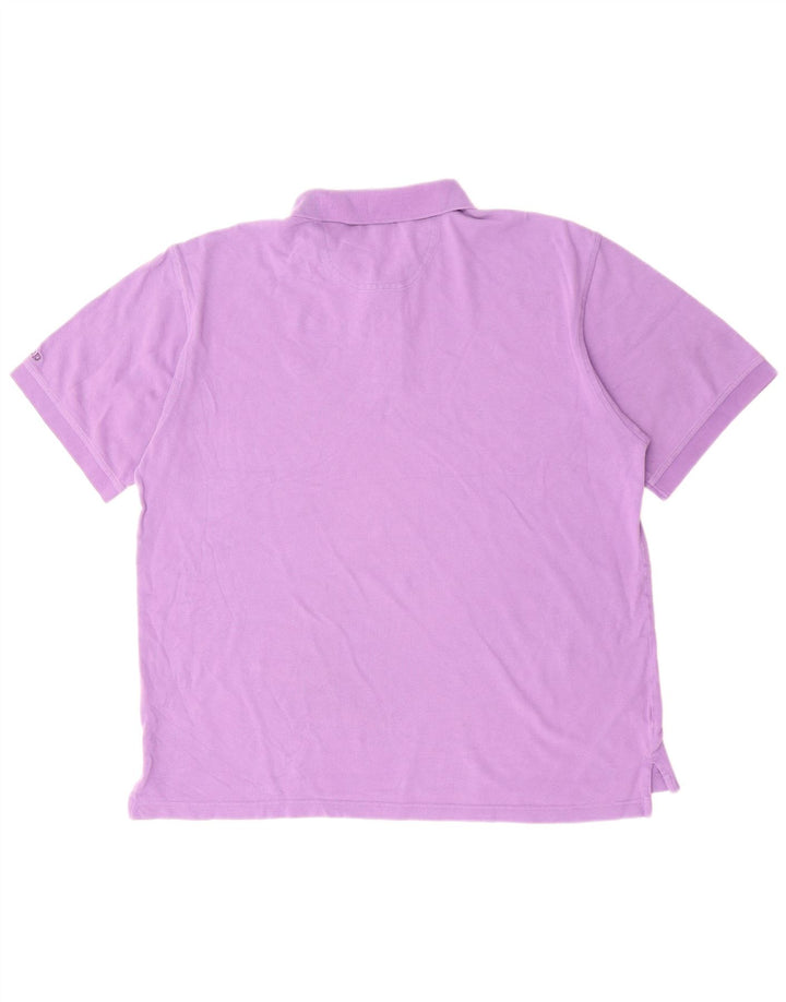 Polo da uomo IZOD XL in cotone viola