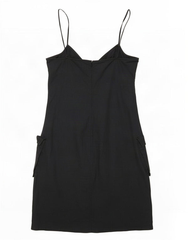 Abito slip da donna Calvin Klein Jeans UK 18 XL Lino nero