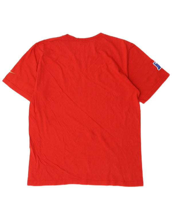 T-shirt grafica Nike San Francisco 49ers vestibilità regolare da uomo, taglia grande, rossa
