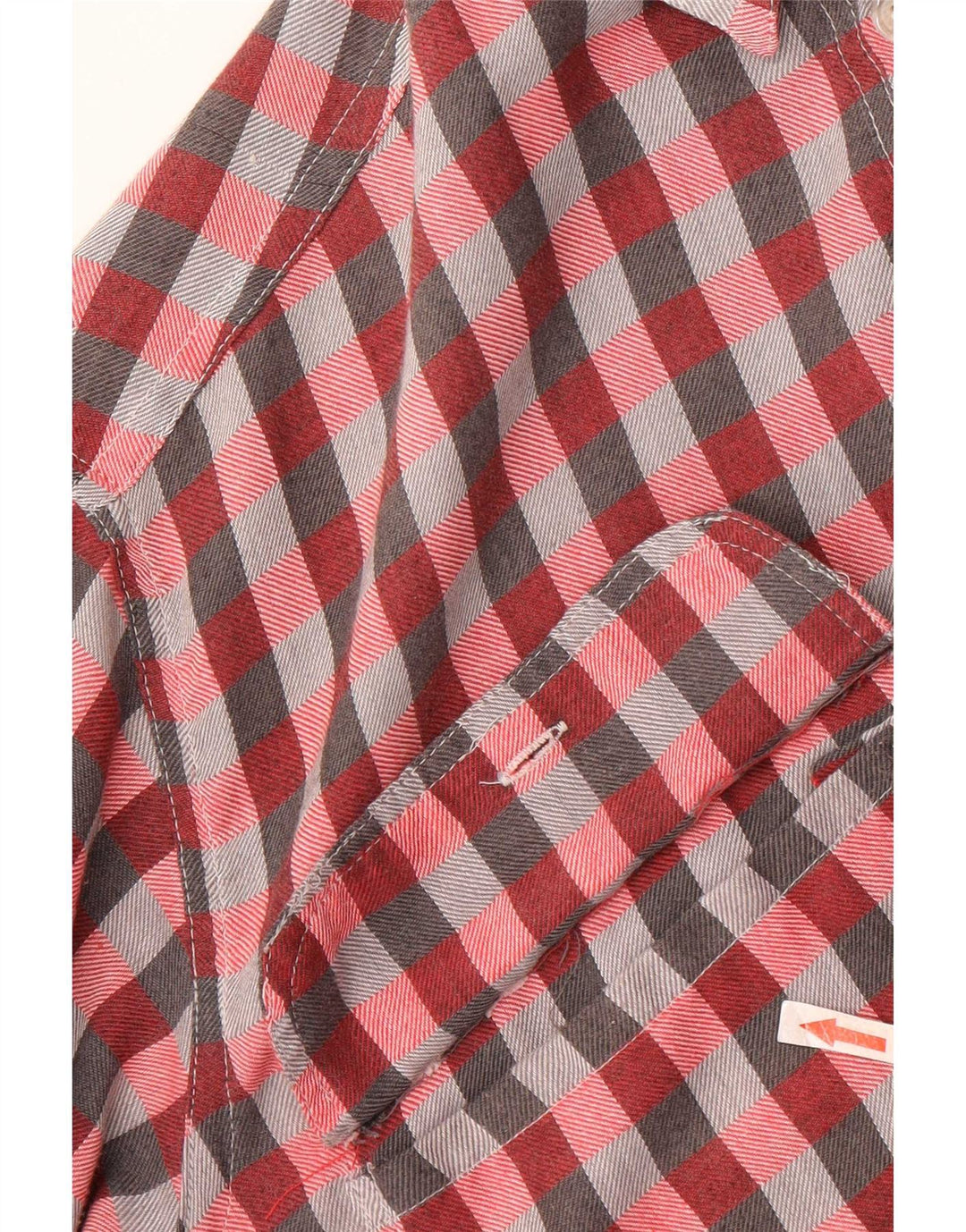 Camicia Benetton Uomo Medium Vichy Multicolore