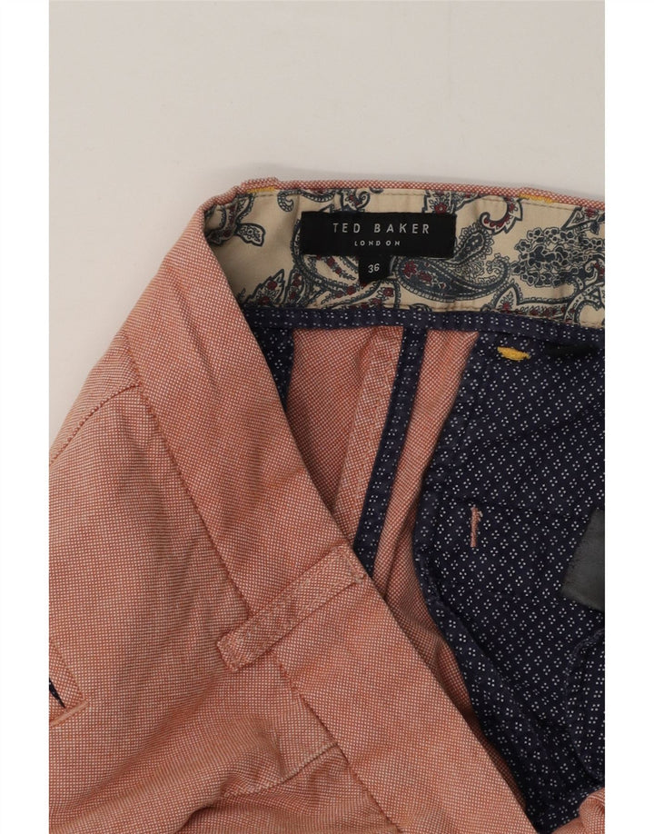 Pantaloncini chino da uomo Ted Baker W36 grande rosa