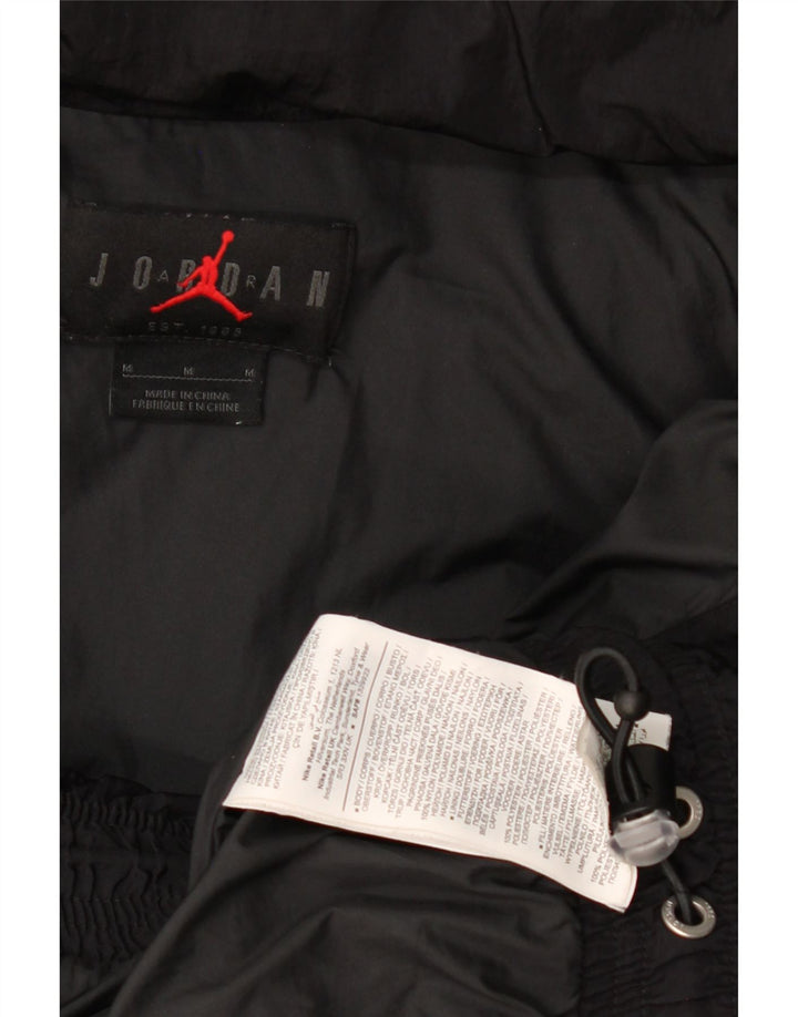 Giacca imbottita con cappuccio da uomo Jordan UK 38 poliestere nero medio