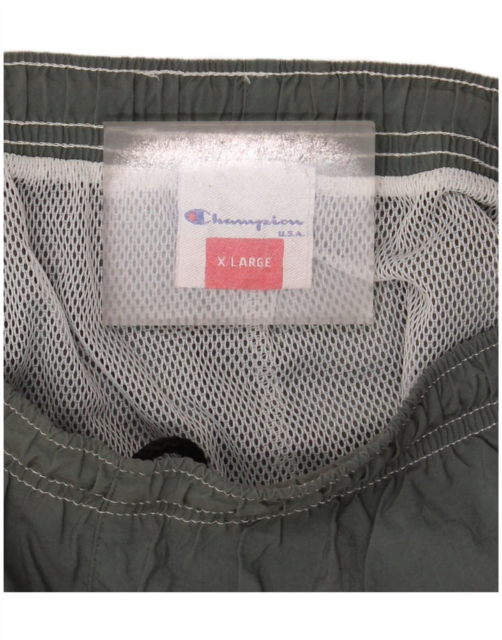 Pantaloncini sportivi da uomo Champion XL in nylon grigio